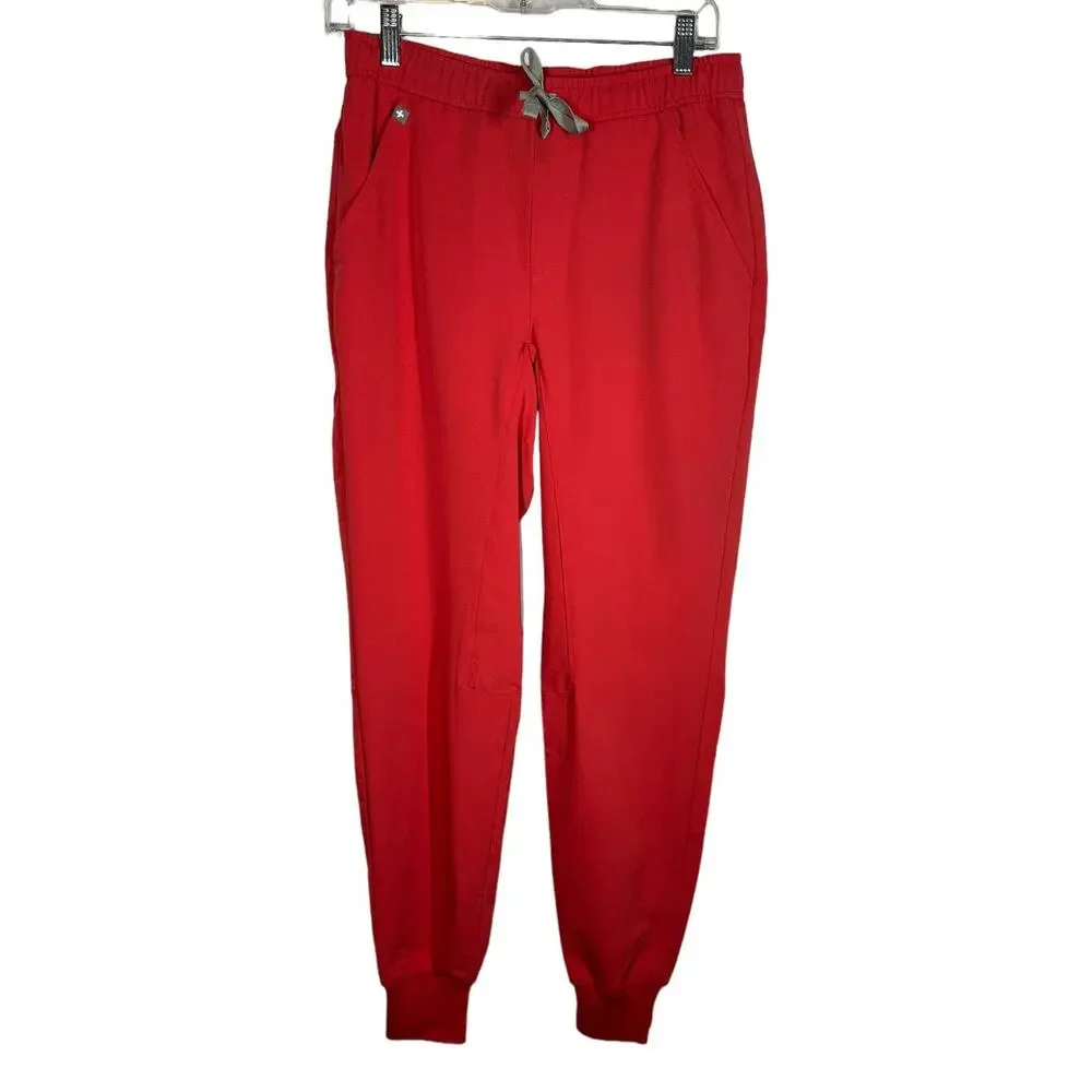 FIGS Tansen Jogger Scrub Pant Clay‎ Coral XS